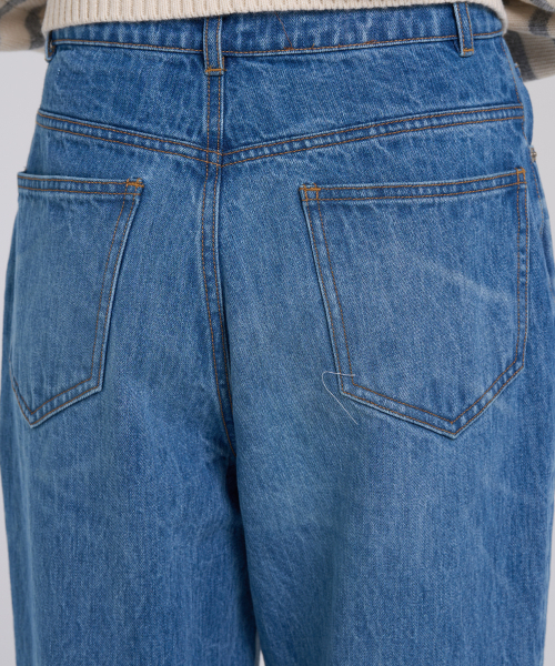 LEVHEARTED(レブハティッド)の「グルーヴボーイフィットデニム - ブルー(デニムパンツ・レディース・ブルー・SMALL/MEDIUM)」の7枚目の写真