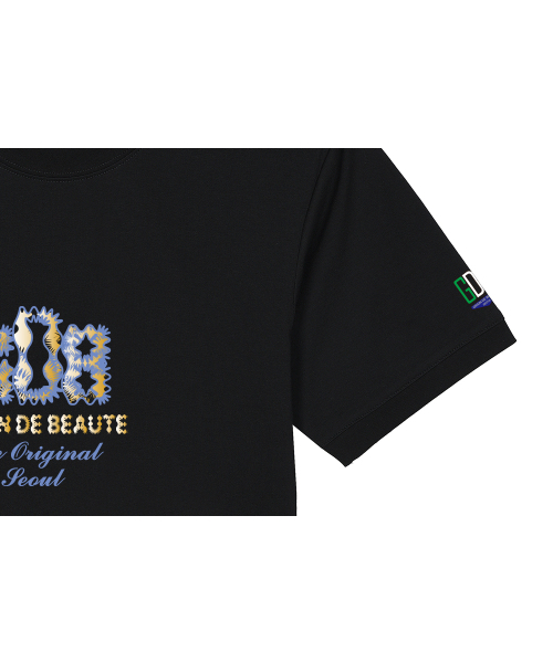 GRAIN DE BEAUTE（グランデボーテ）の「Original GDB T-SHIRT [BLACK]（Tシャツ/カットソー・レディース・ブラック・S/M/L/XL）」の5枚目の写真
