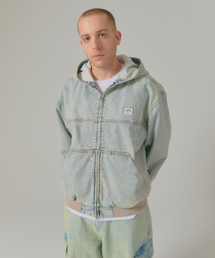 LMC（ ）の「DENIM WORK HOODIE JACKET light blue（デニムジャケット）」