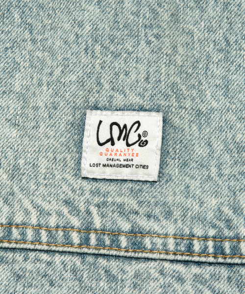 LMCの「DENIM WORK HOODIE JACKET light blue（デニムジャケット・メンズ・その他・S/M/L）」の6枚目の写真