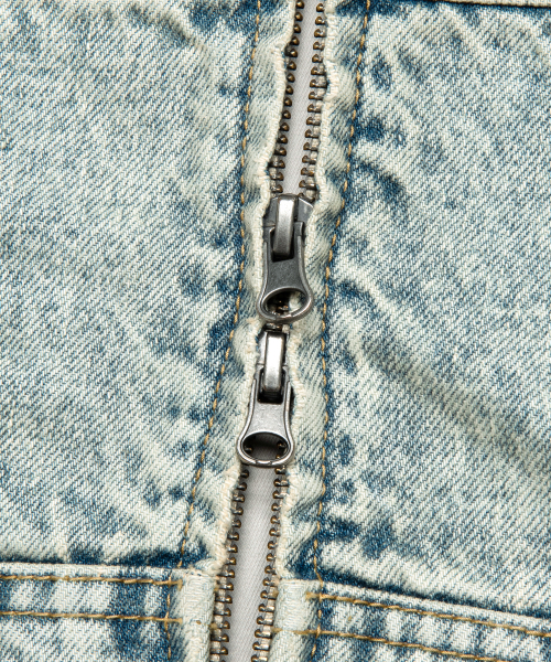 LMCの「DENIM WORK HOODIE JACKET light blue（デニムジャケット・メンズ・その他・S/M/L）」の7枚目の写真