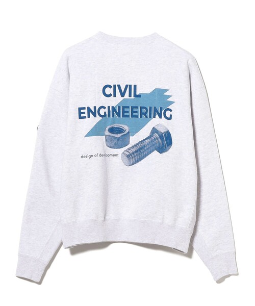 C.E(シーイー)の「C.E / AS HSF-001 CREW NECK(スウェット・メンズ・グレー・L/M/XL)」の2枚目の写真