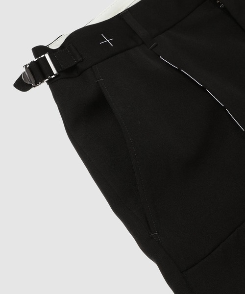 DAIRIKU（ダイリク）の「Double-Knee Layered Half Slacks（その他パンツ・メンズ・ブラック・29(M)）」の7枚目の写真