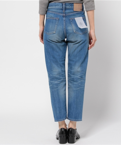 CIAOPANIC（チャオパニック）の「【Ciaopanic】【SAKULA】 レギュラーデニムジャスト丈（デニムパンツ・レディース・インディゴブルー・0/2/1）」の4枚目の写真