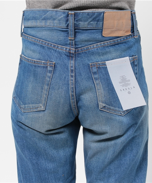 CIAOPANIC（チャオパニック）の「【Ciaopanic】【SAKULA】 レギュラーデニムジャスト丈（デニムパンツ・レディース・インディゴブルー・0/2/1）」の6枚目の写真