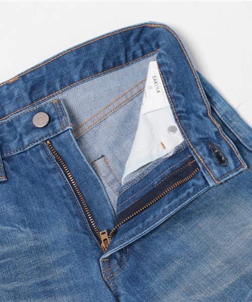 CIAOPANIC（チャオパニック）の「【Ciaopanic】【SAKULA】 レギュラーデニムジャスト丈（デニムパンツ・レディース・インディゴブルー・0/2/1）」の11枚目の写真