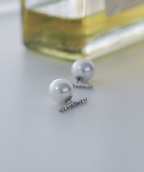 YECCA VECCA（イェッカヴェッカ）の「2wayパールバーピアス（ピアス（両耳用）・レディース・シルバー/ゴールド・FREE）」の13枚目の写真
