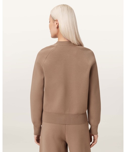 ALLSAINTS(オールセインツ)の「SONNY ZIP UP CARDIGAN | SONNY ジップ アップ カーディガン(カーディガン/ボレロ・レディース・ブラウン系その他・XS/S/M/L)」の5枚目の写真