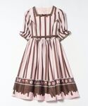 Chalmiere（シャルミエール）の「ボンボンショコラ柄ワンピース