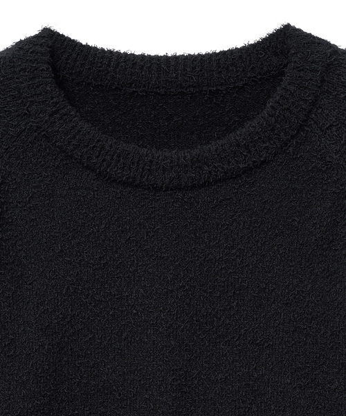 NOIRER(ノイア)の「ルーズフィットブークルニット(ブラック)(ニット/セーター・メンズ・その他・48/50/52)」の5枚目の写真