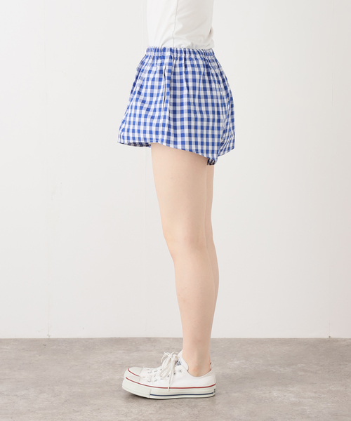 JOINT WORKS（ジョイントワークス）の「OURSAALTY / アワーソルティ Checkup microshorts（その他パンツ・レディース・ブルー/レッド・FREE）」の3枚目の写真