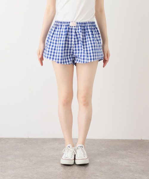 JOINT WORKS（ジョイントワークス）の「OURSAALTY / アワーソルティ Checkup microshorts（その他パンツ・レディース・ブルー/レッド・FREE）」の20枚目の写真