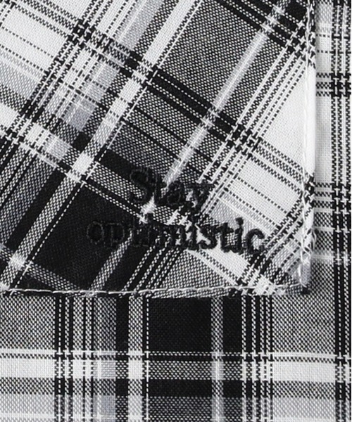 Right-on（ライトオン）の「【Refurbish】ワンポイント刺繍シャツ (キッズ / 通園通学 / シンプル)（シャツ/ブラウス・キッズ・ブラック/ブルー・110/120/130/140/150/160）」の7枚目の写真