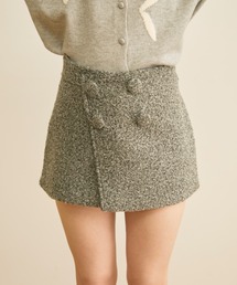 TITTY&CO. | クラシカルボタン付きミニスカート(スカート)