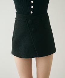 TITTY&CO. | クラシカルボタン付きミニスカート(スカート)