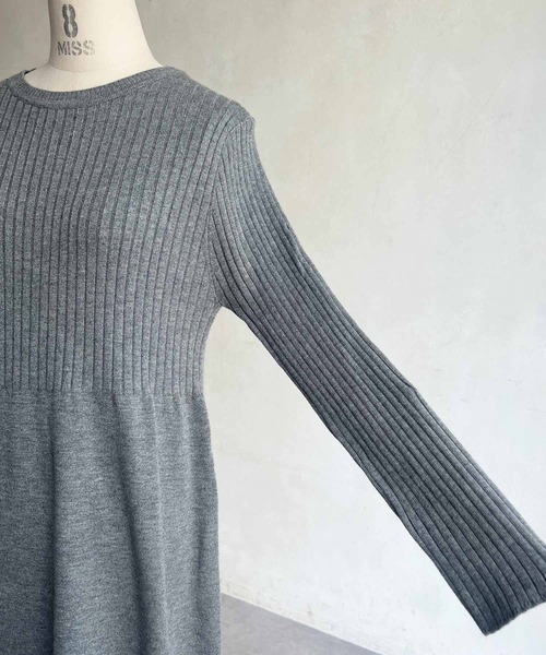 un dix cors(アンディコール)の「重ね着ワンピース(ワンピース・レディース・グレー/ベージュ/ブラック・FREE)」の21枚目の写真