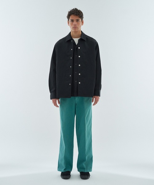 BEN DAVIS(ベンデイビス)の「BEN DAVIS / コットンツイル ワイドパンツ《ESTNATION EXCLUSIVE》(その他パンツ・メンズ・オフホワイト/ライトグリーン/ダークブラウン・36/34/32/30)」の18枚目の写真