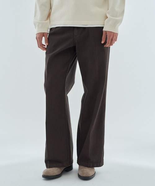 BEN DAVIS(ベンデイビス)の「BEN DAVIS / コットンツイル ワイドパンツ《ESTNATION EXCLUSIVE》(その他パンツ・メンズ・オフホワイト/ライトグリーン/ダークブラウン・36/34/32/30)」の21枚目の写真