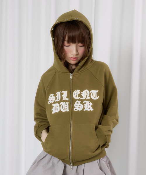 セール】【日本限定】EYELET PATCH HOODIE / アイレットパッチフーディ