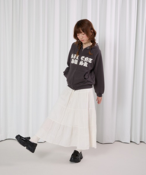 FCMM(エフシーエムエム)の「【日本限定】EYELET PATCH HOODIE / アイレットパッチフーディ(パーカー・レディース・グレー/チャコールグレー/グリーン系その他・SMALL/MEDIUM)」の20枚目の写真