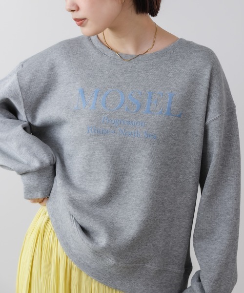Bou Jeloud(ブージュルード)の「MOSELフロッキーロゴプルオーバー(スウェット・レディース・オフホワイト/グレー/ブラック・FREE)」の14枚目の写真