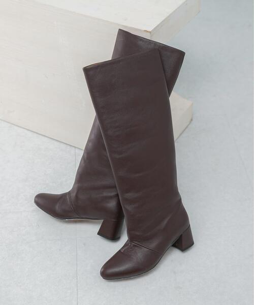 URBAN RESEARCH ROSSO WOMEN(アーバンリサーチ ロッソ)の「REMME ブーツ(ブーツ・レディース・ダークブラウン・37)」の1枚目の写真