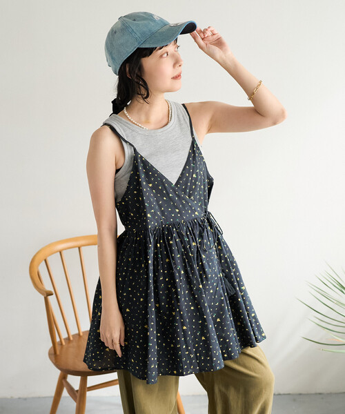 明日までのお値下げ　CALICO キャリコ　チュニック セール】インド カシュクールキャミチュニック（チュニック）｜FREAK'S