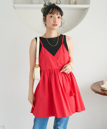 レディースのチュニック（レッド/赤色系）ファッション通販 - ZOZOTOWN