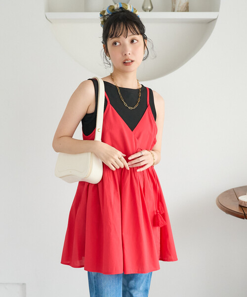 シルク カシュクールキャミ インド カシュクールキャミチュニック（チュニック）｜FREAK'S STORE