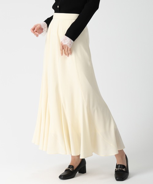 MISCH MASCH（ミッシュマッシュ）の「2026春夏新作 変形マーメイドスカート（スカート・レディース・イエロー/ネイビー/ホワイト×ブラック・S/M）」の5枚目の写真