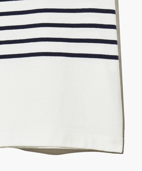 MARITHE + FRANCOIS GIRBAUD(マリテフランソワジルボー)の「W STRIPE TEE(Tシャツ/カットソー・レディース・ホワイト×レッド/ホワイト・MEDIUM/SMALL)」の18枚目の写真