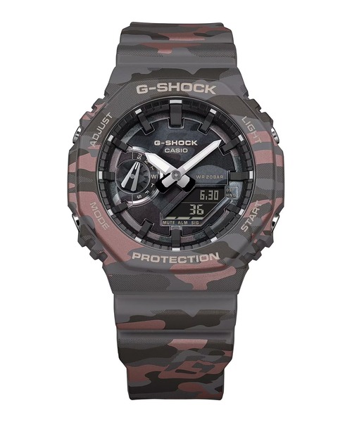 G-SHOCK(ジーショック)の「G-SHOCK/ジーショック 腕時計 GA-2100CMD-8AJF(アナログ腕時計・メンズ・グレー系カモフラージュ・FREE)」の9枚目の写真