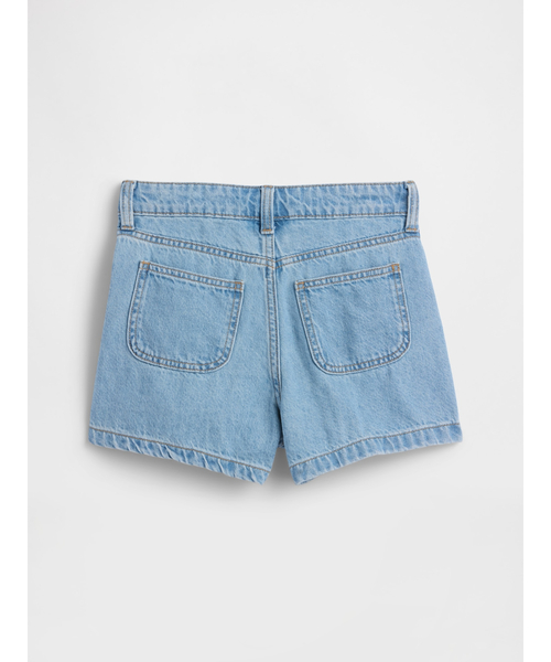 GAP（ギャップ）の「デニムスコート (キッズ)（デニムスカート・キッズ・ライトインディゴブルー・140cm/120cm/160cm/155cm/150cm/130cm）」の2枚目の写真