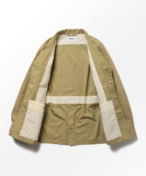 BEAMS BOY（ビームスボーイ）の「BEAMS BOY / サファリ ジャケット（ブルゾン・レディース・ホワイト/ベージュ/オリーブ・ONE SIZE）」の13枚目の写真