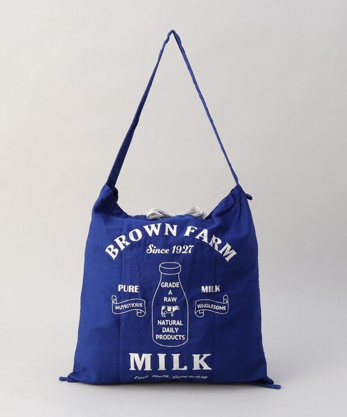 212 KITCHEN STORE(トゥワントゥキッチンストア)の「コレクターズサックワンショルダー MILK(エコバッグ/サブバッグ・レディース・その他・00)」の2枚目の写真