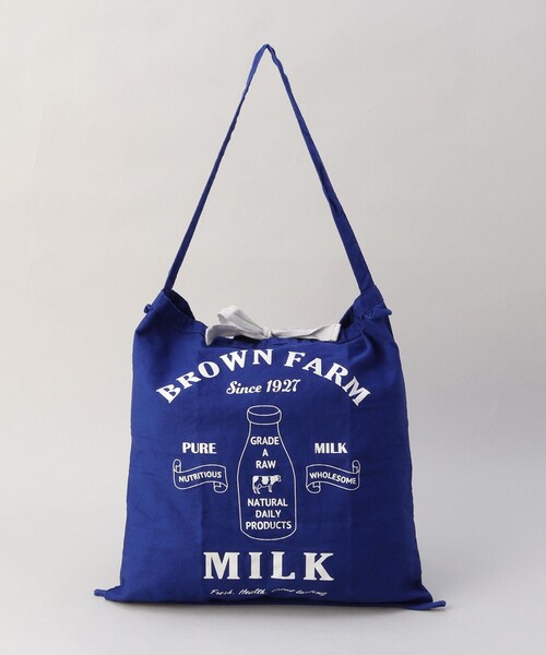 212 KITCHEN STORE(トゥワントゥキッチンストア)の「コレクターズサックワンショルダー MILK(エコバッグ/サブバッグ・レディース・その他・00)」の4枚目の写真