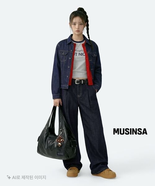 BLACKPURPLE(ブラックパープル)の「マックスポート ビキ バッグ MaxxPort Vicky Bag_Crack Black(ショルダーバッグ・レディース・ブラック・FREE)」の11枚目の写真