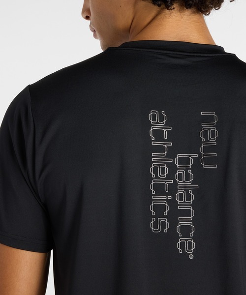 NEW BALANCE(ニューバランス)の「リフレクティブシティポリTシャツ(Tシャツ/カットソー・メンズ・レモンイエロー/ブラック・SMALL/MEDIUM/LARGE/X-LARGE/XX-LARGE)」の8枚目の写真