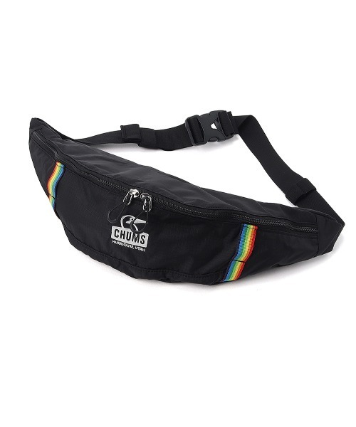 CHUMS（チャムス）の「【CHUMS/チャムス】 Spring Dale Waist Pack（ボディバッグ/ウエストポーチ・レディース・ブラック系その他/ブラック×ホワイト・FREE）」の3枚目の写真