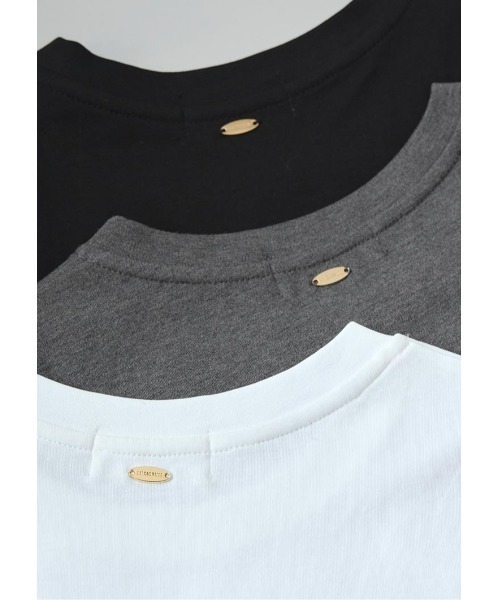 LUDICRUM（ルーディクルム）の「LD Embroidery Tshirt（Tシャツ/カットソー・レディース・ブラック/オフホワイト/グレー・FREE）」の7枚目の写真
