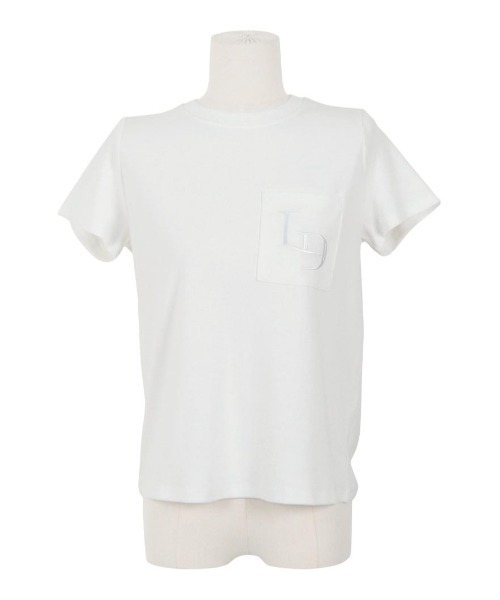 LUDICRUM（ルーディクルム）の「LD Embroidery Tshirt（Tシャツ/カットソー・レディース・ブラック/オフホワイト/グレー・FREE）」の8枚目の写真
