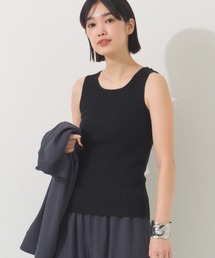 OMNES | 横編みリブタンクトップ(タンクトップ)