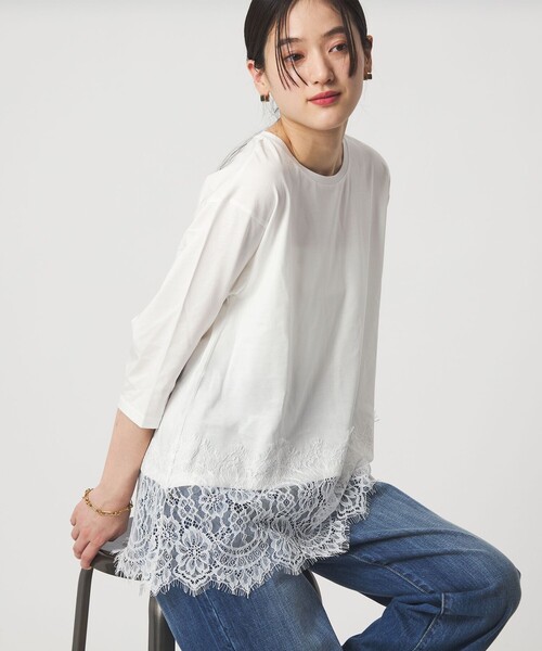 DOLCE &GABABANA レースカットソー 楽天市場】【54%OFF】 袖レース 