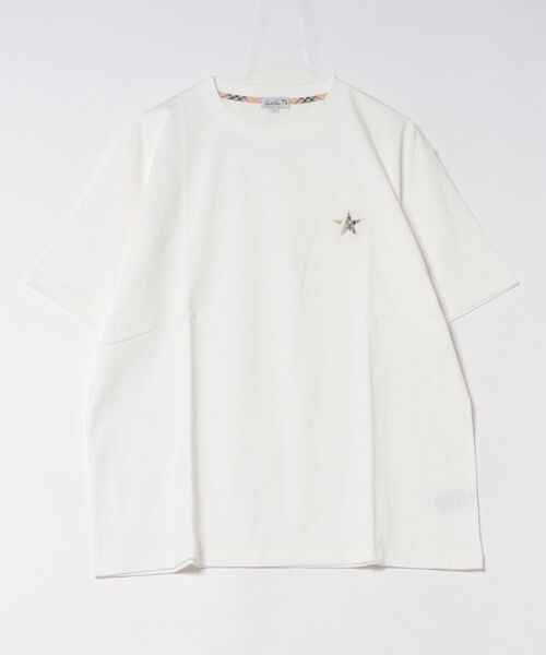 Arnold Palmer(アーノルドパーマー)の「スターモチーフ シェア Tシャツ(Tシャツ/カットソー・レディース・オレンジ/ホワイト・LL/L/M/S/XS)」の10枚目の写真