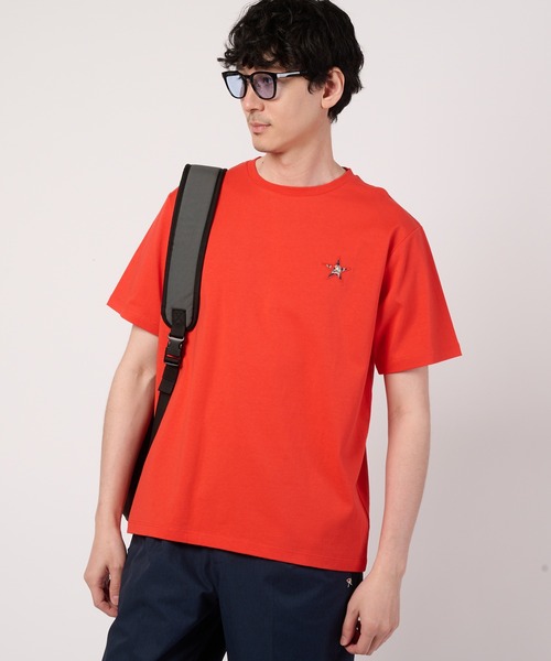 Arnold Palmer(アーノルドパーマー)の「スターモチーフ シェア Tシャツ(Tシャツ/カットソー・レディース・オレンジ/ホワイト・LL/L/M/S/XS)」の18枚目の写真