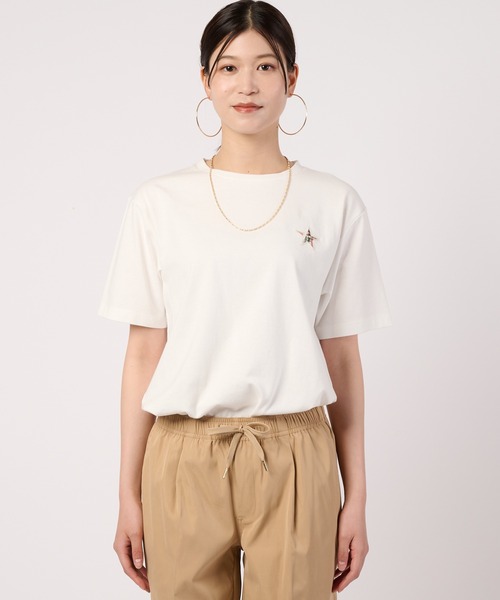 Arnold Palmer(アーノルドパーマー)の「スターモチーフ シェア Tシャツ(Tシャツ/カットソー・レディース・オレンジ/ホワイト・LL/L/M/S/XS)」の20枚目の写真
