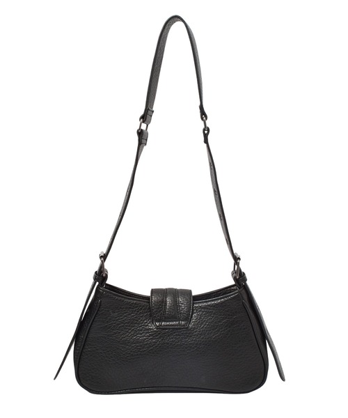 X-girl（エックスガール）の「XG EMBLEM BUCKLE PANELED SHOULDER BAG（ショルダーバッグ・レディース・ブラック/ピンク・ONE SIZE）」の17枚目の写真