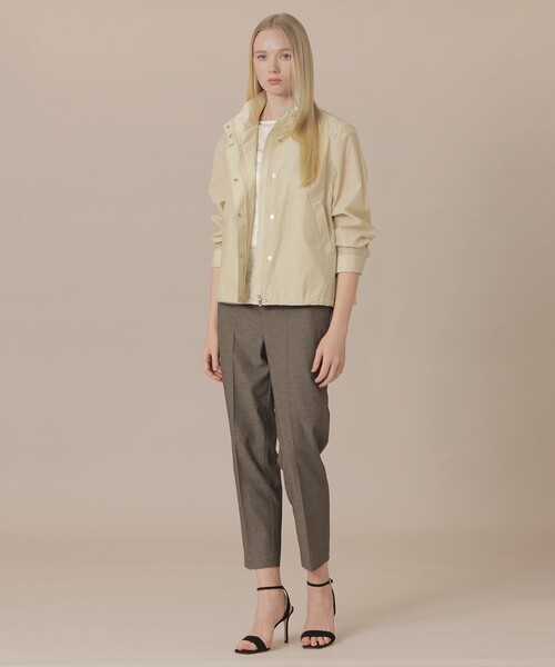 MACKINTOSH LONDON（マッキントッシュ ロンドン）の「【婦人画報4月号掲載】シルケットタフタショートコート（その他アウター・レディース・ベージュ/イエロー/ブラウン・38/40）」の18枚目の写真