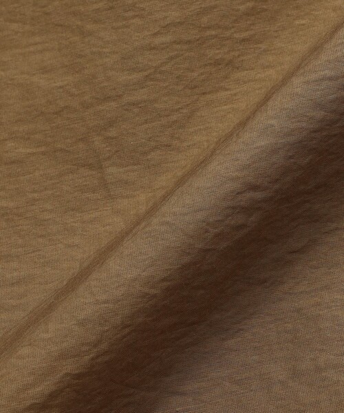 MACKINTOSH LONDON（マッキントッシュ ロンドン）の「【婦人画報4月号掲載】シルケットタフタショートコート（その他アウター・レディース・ベージュ/イエロー/ブラウン・38/40）」の14枚目の写真