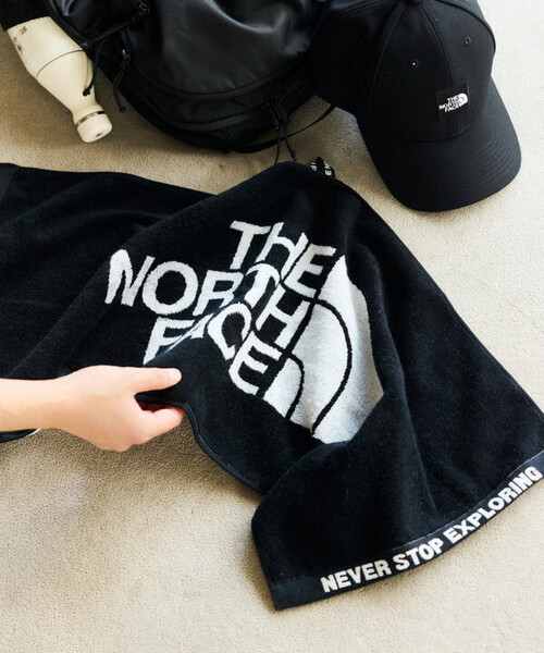 THE NORTH FACE（ザノースフェイス）の「THE NORTH FACE/ザ・ノース・フェイス Comfort Cotton Towel M / NN22101 コンフォートコットンタオルM（タオル・メンズ・イエロー/ブルー/ブラック・ONE SIZE）」の4枚目の写真